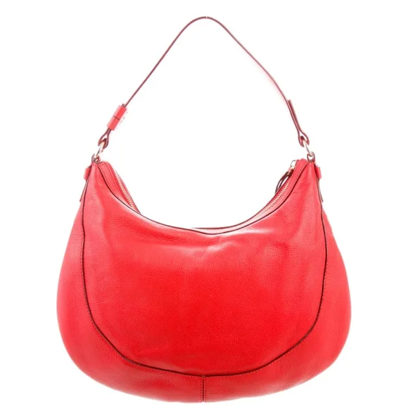 Kate Spade New York Lori Berkshire Road Red Leather Hobo Bag. - Picture 5 of 16